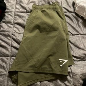 Green Gymshark Shorts